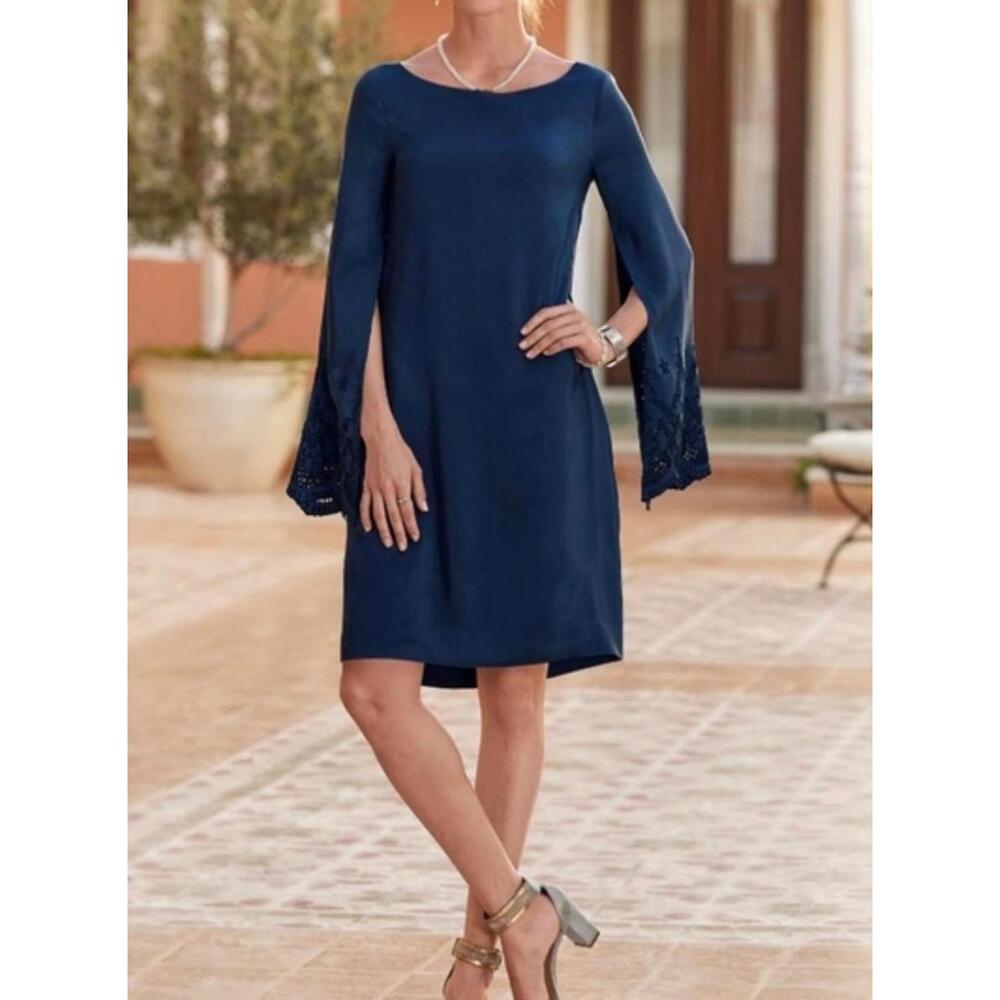 Sundance silk dress with Lacey sleeves MP